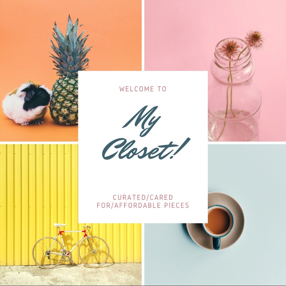About My Closet - Fabulous Fashion Listed w/Care!